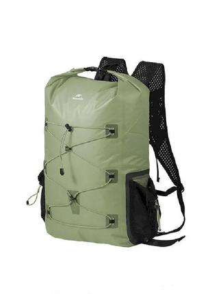 Водонепроникний рюкзак naturehike cnh22bb003, 25 л, світло-зелений