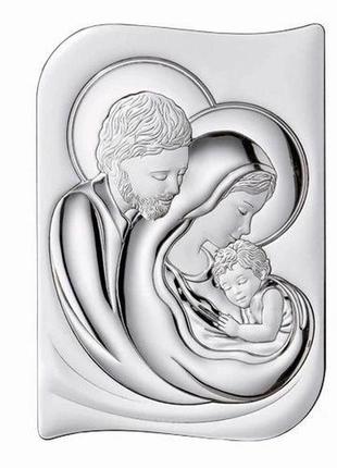Серебряная икона святое семейство (12 x 17 см) valenti sovrani b2644