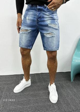 Чоловічі шорти високої якості зручні в носінні, джинсові шорти для чоловіків