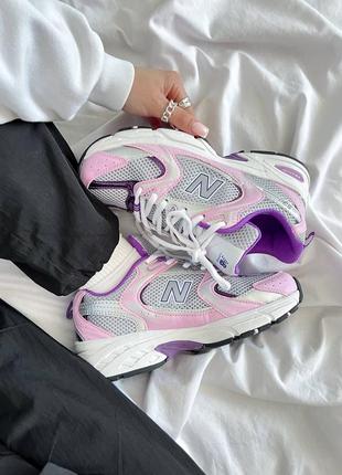Женские кроссовки new balance 530 pink2 фото