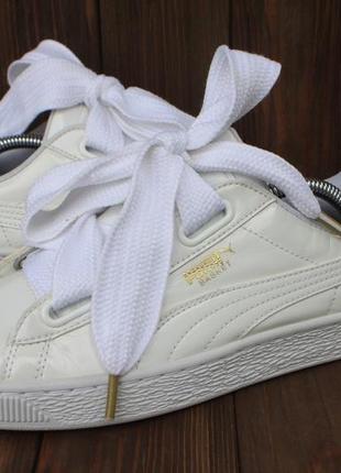 Кроссовки puma basket "heart patent" оригинал 39р