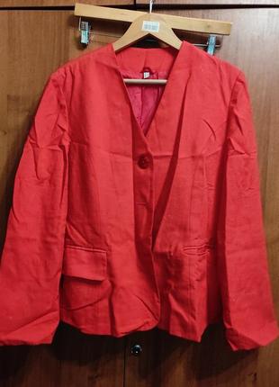 2 женских пиджака 42 /50 размер