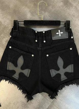 Шорты джинсовые гранж y2k dollskill