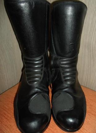 Ботинки сапоги кожаные мотоботинки мотоботы oxtar размер 45