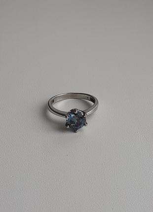 Шикарное серебряное кольцо