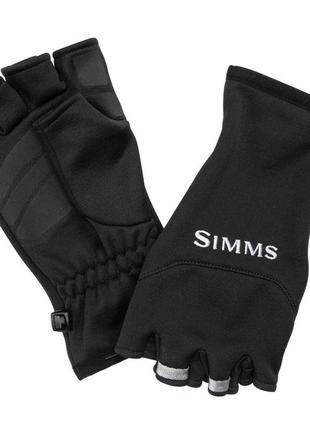 Рукавички simms freestone half finger black m (13111-001-30) рукавички зимові рукавички для риболовлі