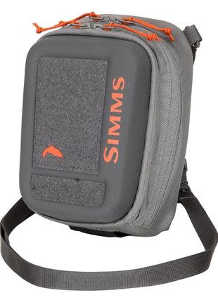 Сумка simms freestone chest pack pewter (13371-015-00) сумка для рибалки сумка для рибалки