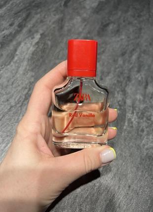 Zara red vanilla парфюм  30мл.