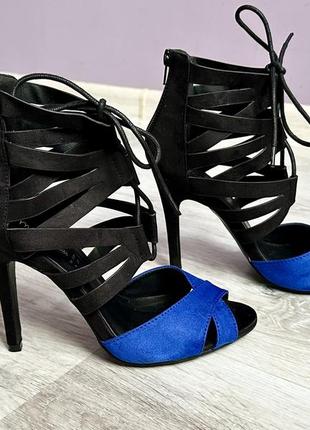 Босоніжки жіночі myleene klass, high heels туфлі 37р