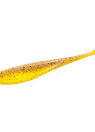 Плаваючий силікон zman scented jerk shadz 4" 5pc #bruised banana (sjs4-279pk5) силіконова приманка для риболовлі силіконові рибки
