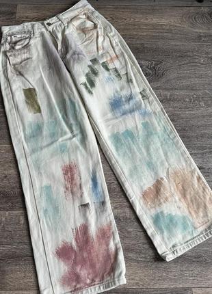 Стильные трендовые джинсы в новом состоянии, s m