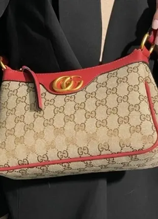 🔥 сумка в стиле gucci aphrodite shoulder bag red textile