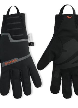 Рукавиці simms windstopper flex glove black xl (13794-001-50) рукавички зимові рукавички для риболовлі