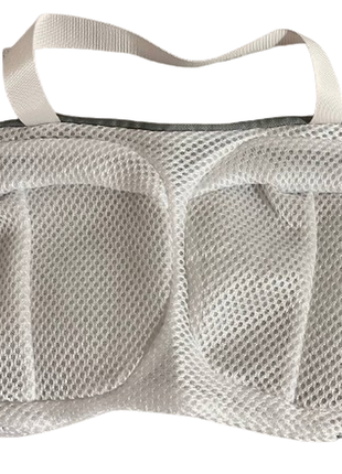 Чохол для прання бюстгальтерів із ручкою білий