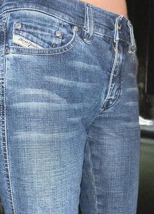 Укороченные джинсы низкая посадка бриджи