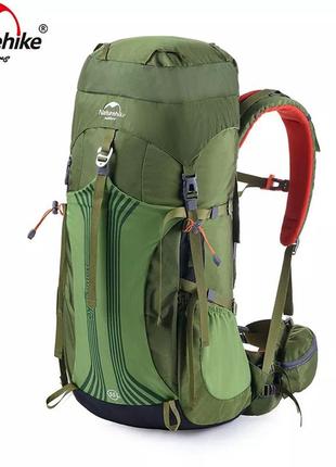Рюкзак туристичний naturehike nh16y020-q, 55 л, зелений