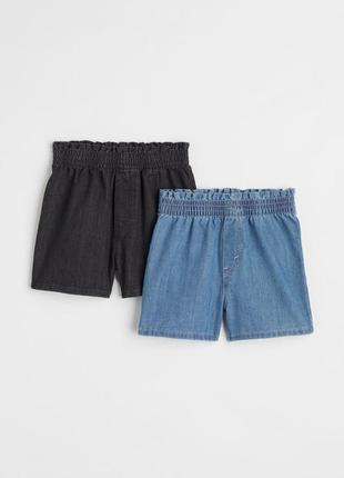Шорти для дівчинки оригінал h&m поштучно