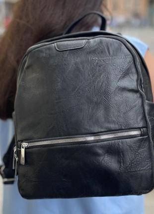 Женский черный рюкзак paolo bags