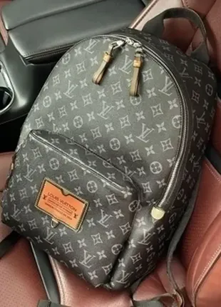 🔥 рюкзак у стилі louis vuitton discovery backpack pm black/blue manbag