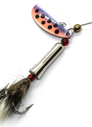 Блешня dardevle notangle spinner 14g #rainbow trout (4468)блешня рибальська блешня оберталка