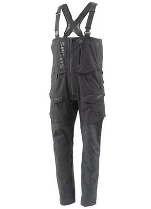 Комбінезон simms prodry gore-tex bib black 3xl (10709-001-70) костюм комбінезон для риболовлі