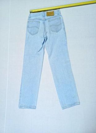 Джинсы талия 62 см lee 12 reg genuine jeans size 26 x 27 1/2 made in Ausa идеальны