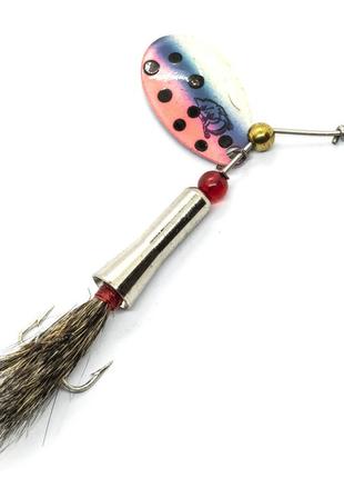 Блешня dardevle notangle spinner 3g #rainbow trout (4268)блешня рибальська блешня оберталка