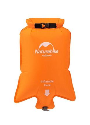 Герметичний мішок для надування матрацу naturehike fc-10 (nh19q033-d) orange