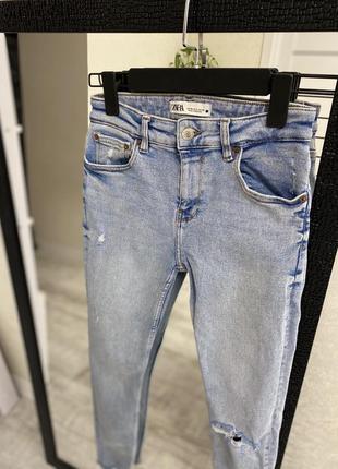 Джинсы скинни zara4 фото