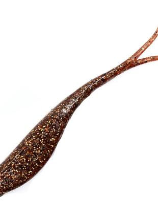 Плаваючий силікон zman scented jerk shadz 5" 5pc #rootbeer gold (sjs5-230pk5) силіконова приманка для риболовлі силіконові рибки