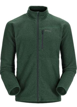 Куртка simms rivershed full zip forest l (13071-658-40)