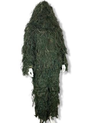 Маскировочный костюм "кикимора" олива/вудленд