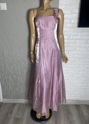 Винтажное вечернее платье шикарное платье винтаж debut, m