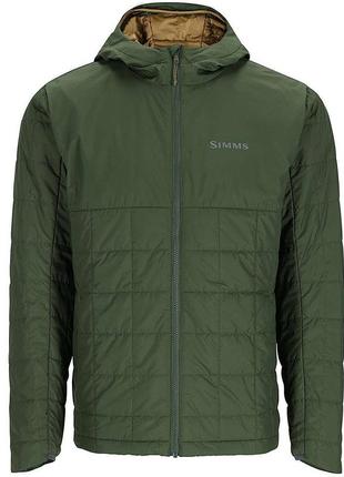Куртка simms fall run hoody riffle green m (13401-1150-30) чоловіча куртка зимова