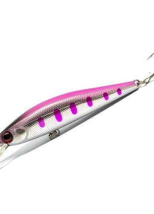 Воблер daiwa dr.minnow 2 70s 70mm 6.6g #pink yamame (07411526) воблер для риболовлі джерк воблер