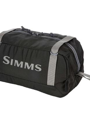 Сумка simms gts padded cube medium carbon (13084-003-00) сумка для рибалки сумка для рибалки