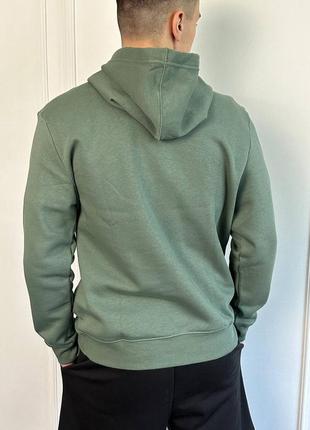 Худи gap laurel wreath green fleece