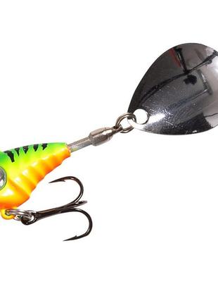Тейл-спінер fladen conrad vibra tail 14g firetiger/silver (16-0814-05)