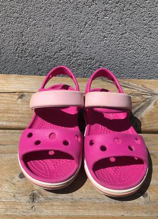 Crocs c8 (24-25 размер) кроксы босоножки босоножки