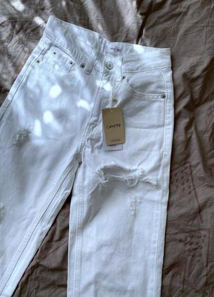 Білі джинси mango3 фото
