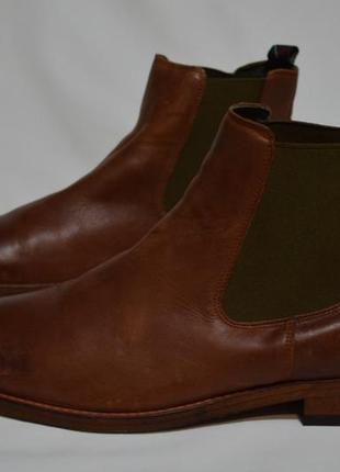Челси кожаные barbour / ботинки