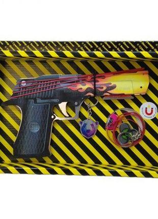 Гумкостріл дерев`яний "desert eagle blaze"