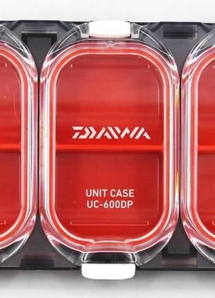 Коробка daiwa unite case uc600dp magnet (04742374) коробка для риболовлі