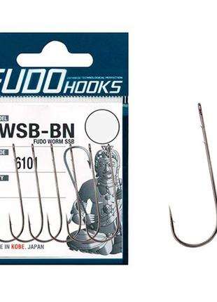 Гачки fudo worm ssb black 2/0 (5 шт.) (fhbn61012/0) крючок для рыбалки рыболовные крючки гачки fudo worm ssb black 2/0 (5 шт.)