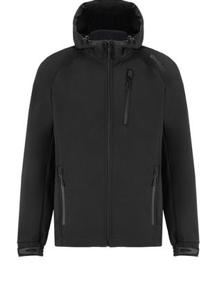 Куртка viverra softshell infinity hoody black l (рб-2239053) куртка чоловіча чоловіча куртка зимова