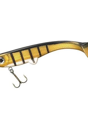 Силікон fladen maxximus predator softy conrad 105gr 24cm black/striped yellow/white (20-01240-15) силіконова приманка для