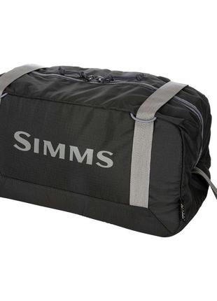 Сумка simms gts padded cube large carbon (13085-003-00) сумка для рибалки сумка для рибалки
