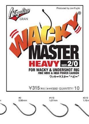 Гачок для дропшота varivas nogales wasky master heavy #2/0 (рб-108041) гачок для риболовлі