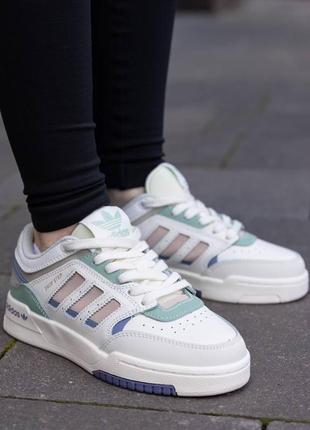 Adidas drop step beige multicolor2 фото