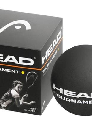 М'яч для сквошу head tournament squash ball bk